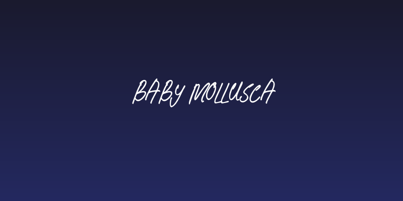Baby Mollusca Social Header