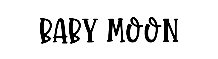 Baby Moon  Fuentes Gratis Descargar