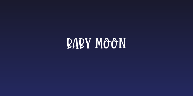 Baby Moon Social Header