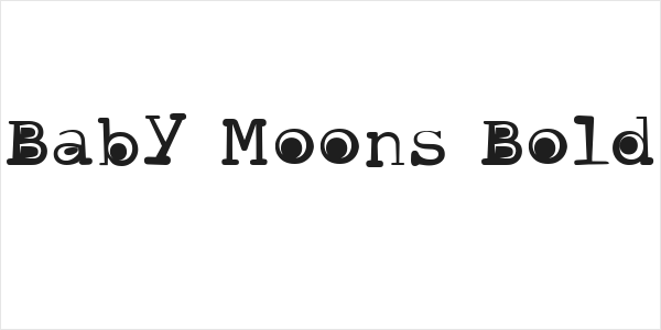Baby Moons Bold Logo