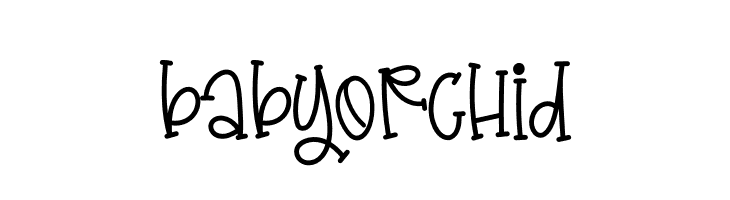 Baby Orchid  Free Fonts Download