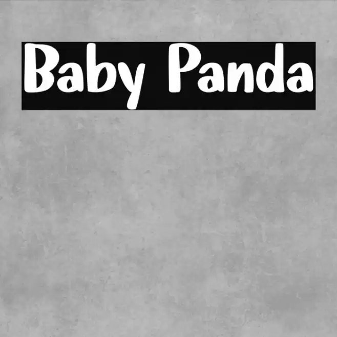 Baby Panda Font examples