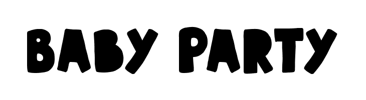 Baby Party  フリーフォントのダウンロード