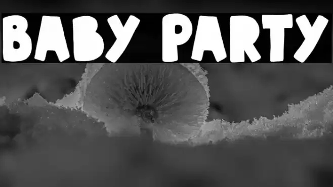 Baby Party Font examples