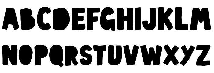 Baby Party Font Litere mici