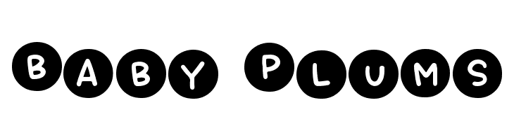 Baby Plums  Descarca Fonturi Gratis