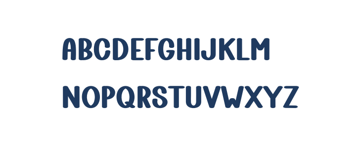 Baby Rabbit Uppercase