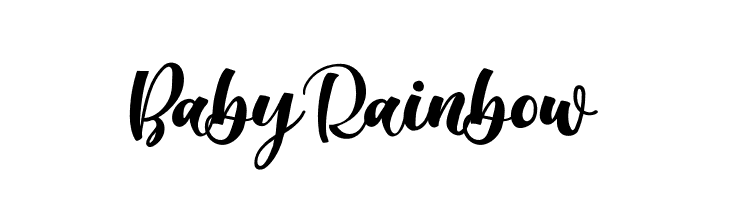 Baby Rainbow  免费字体下载