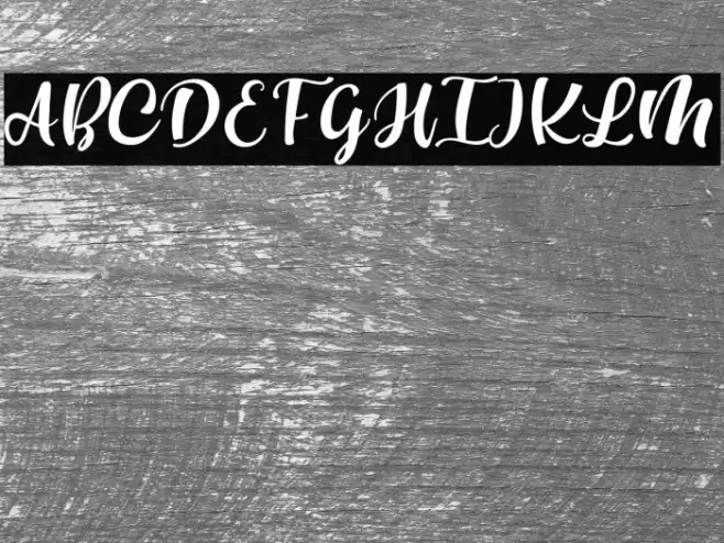 Baby Rainbow Font examples