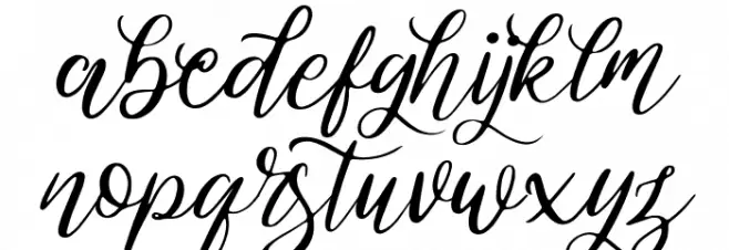 Baby Roshan Demo Regular Font Litere mici