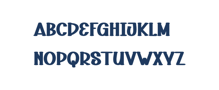 Baby School Uppercase