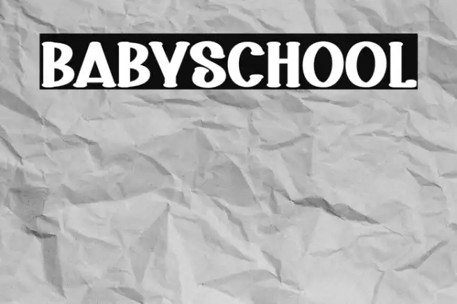 Baby School Example 1
