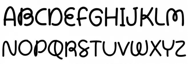 Baby Shower Time Polices MAJUSCULES