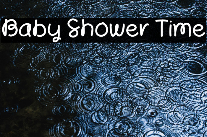 Baby Shower Time Example 2