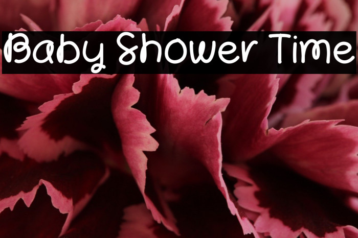 Baby Shower Time Example 3