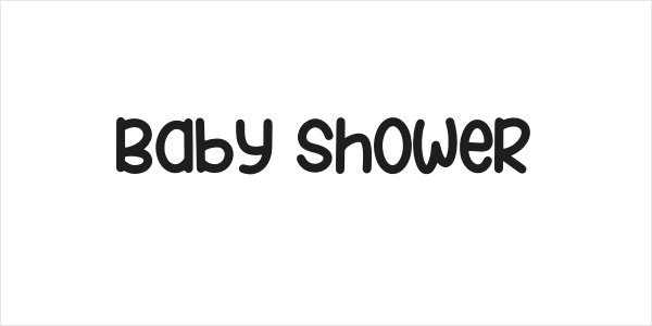 Baby Shower Logo