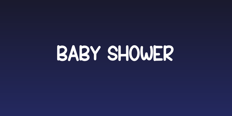 Baby Shower Social Header