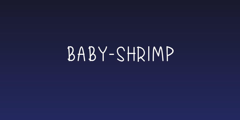 Baby-Shrimp Social Header