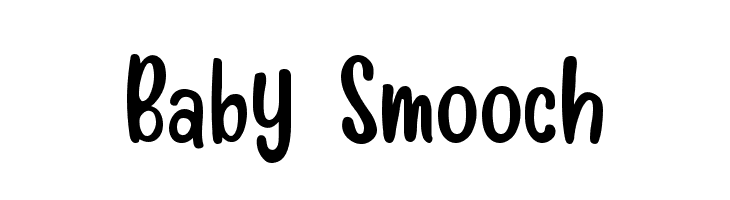 Baby Smooch  Frei Schriftart Herunterladen