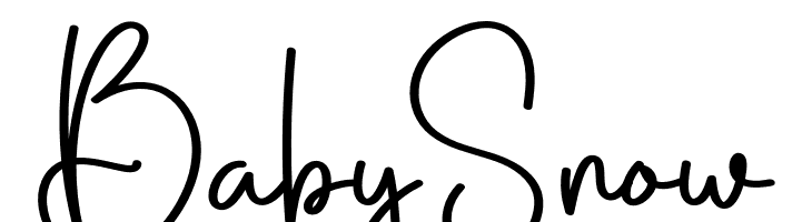 Baby Snow  Descarca Fonturi Gratis