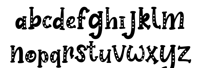 Baby Snowman Display - PUL Font LOWERCASE