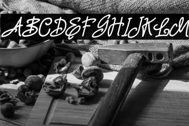 Baby Sophia Schriftart examples