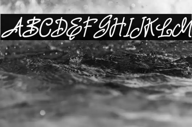 Baby Sophia Schriftart examples