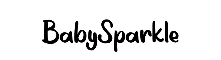 Baby Sparkle  免费字体下载