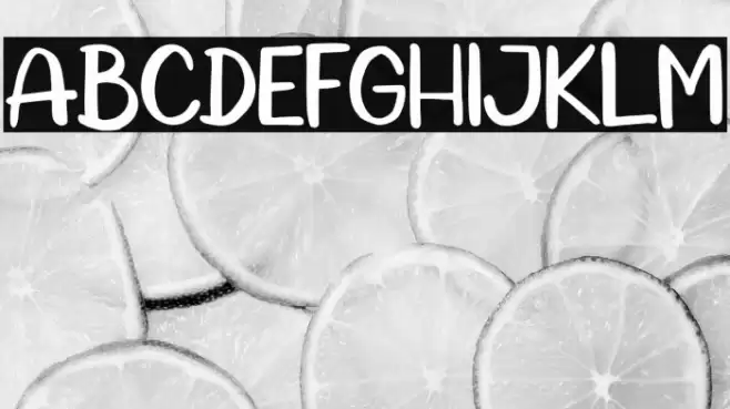 Baby Sparkle Font examples