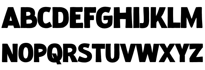 Baby Stingrays Font LOWERCASE