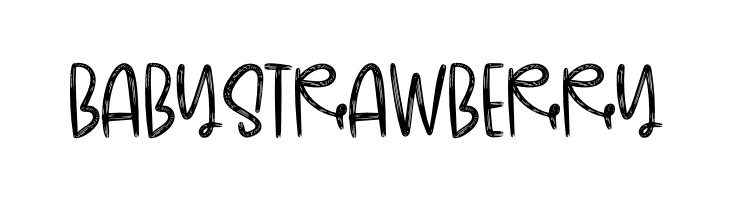 Baby Strawberry  les polices de caractères gratuit tlcharger