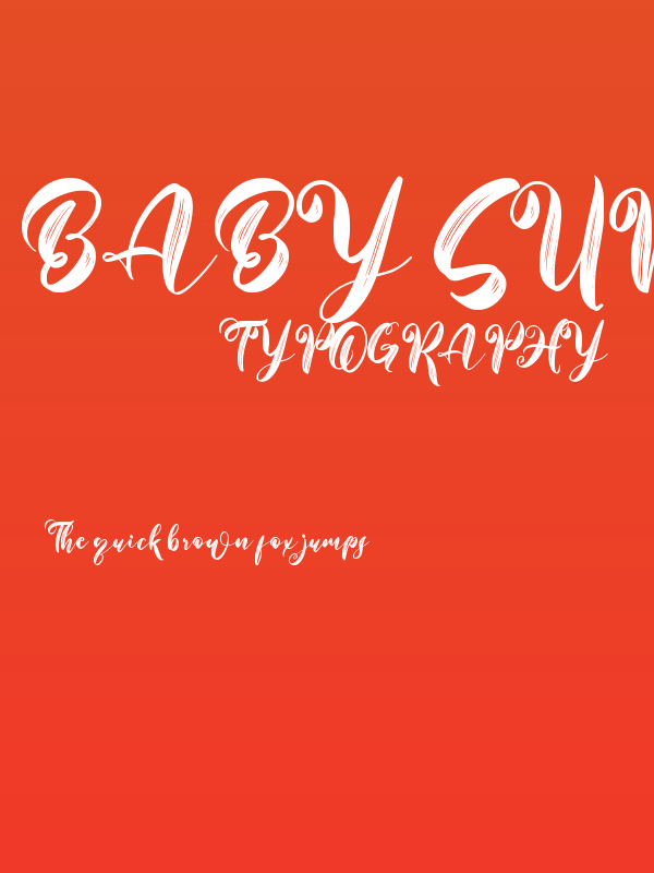 Baby Sunshine - Personal Use Poster