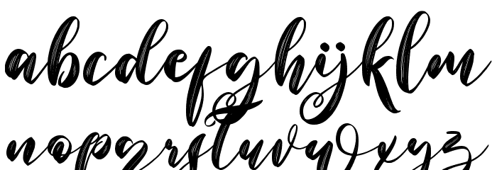 Baby Sunshine - Personal Use Font LOWERCASE