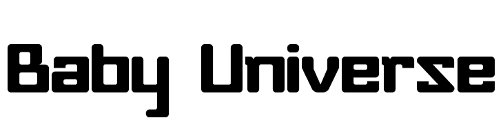 Baby Universe Fonte