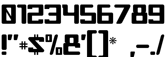 Baby Universe Font OTHER CHARS