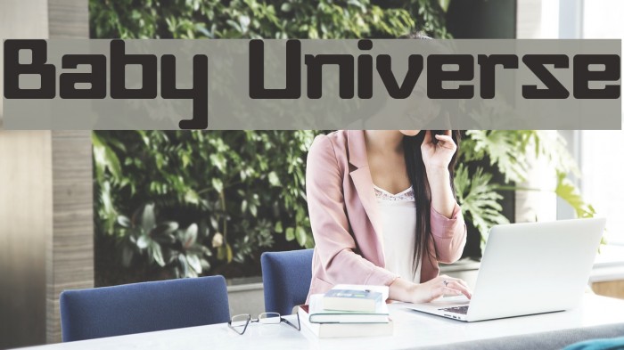 Baby Universe Font examples