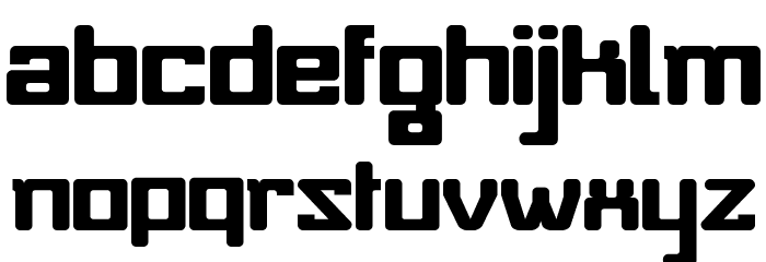 Baby Universe Font LOWERCASE