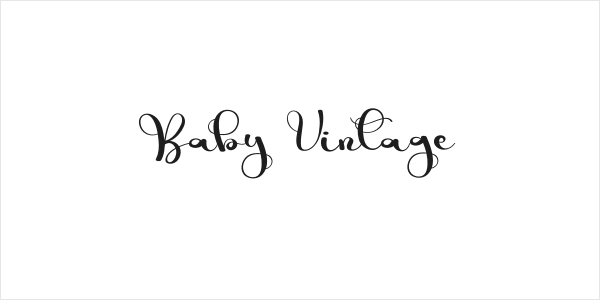 Baby Vintage Logo