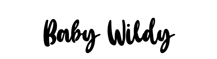 Baby Wildy  les polices de caractères gratuit tlcharger