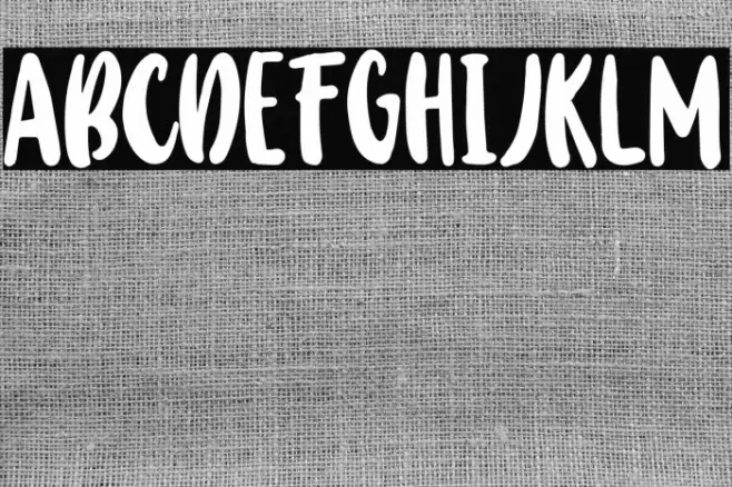 Baby Wildy Font examples