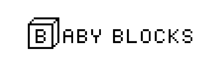 Baby blocks  Скачать бесплатные шрифты