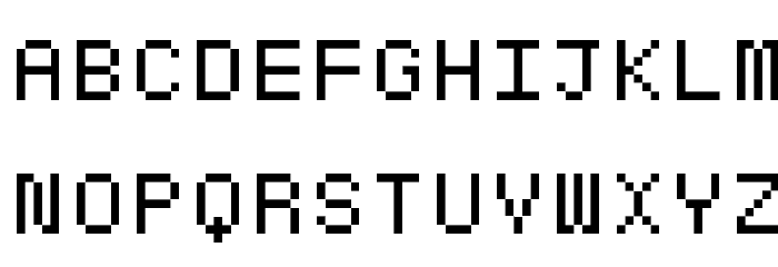 Baby blocks Font LOWERCASE