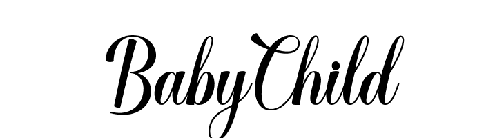 BabyChild  les polices de caractères gratuit tlcharger