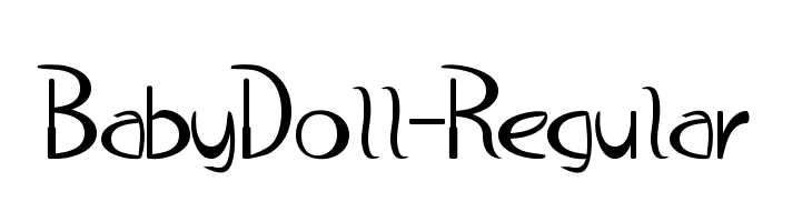 BabyDoll-Regular Font