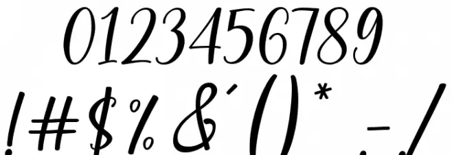 BabyDualistic Font OTHER CHARS