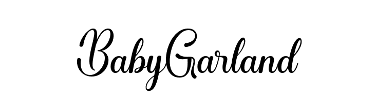 BabyGarland  नि: शुल्क फ़ॉन्ट्स डाउनलोड