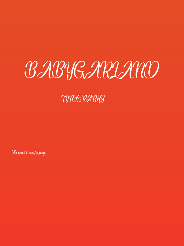 BabyGarland Poster
