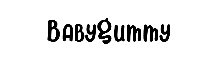 BabyGummy  les polices de caractères gratuit tlcharger