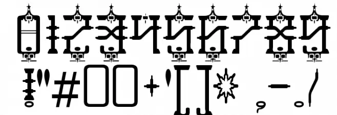 BabyJeepers-Regular Font OTHER CHARS