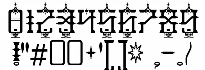 BabyJeepers-Regular Font OTHER CHARS